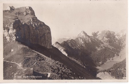 Hoher Kasten Foto Hans Gross, St. Fiden, Nr. Z 1230 _RU