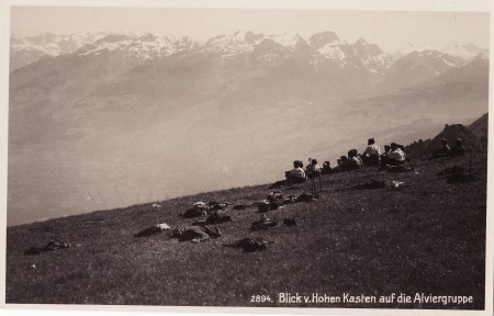 Hoher Kasten Foto Phot. Hans Gross, St. Fiden, Nr. 2894 _RU